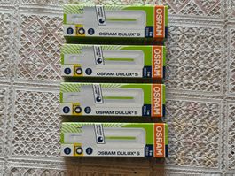 Osram Dulux S 5W Lampen, G23 Sockel, Leuchtmittel, 4 Stück