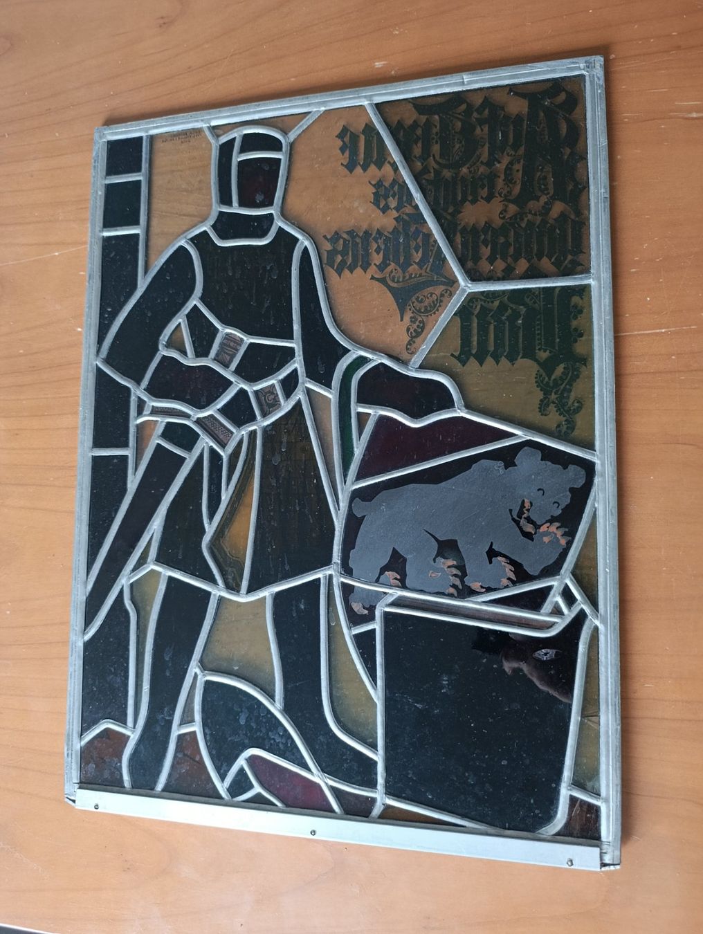 Altro in Antiquarato & Arte: Bleiglasbild Staat Bern Ritter Motiv – Usato da Wil SG venduto da Donaldus 4