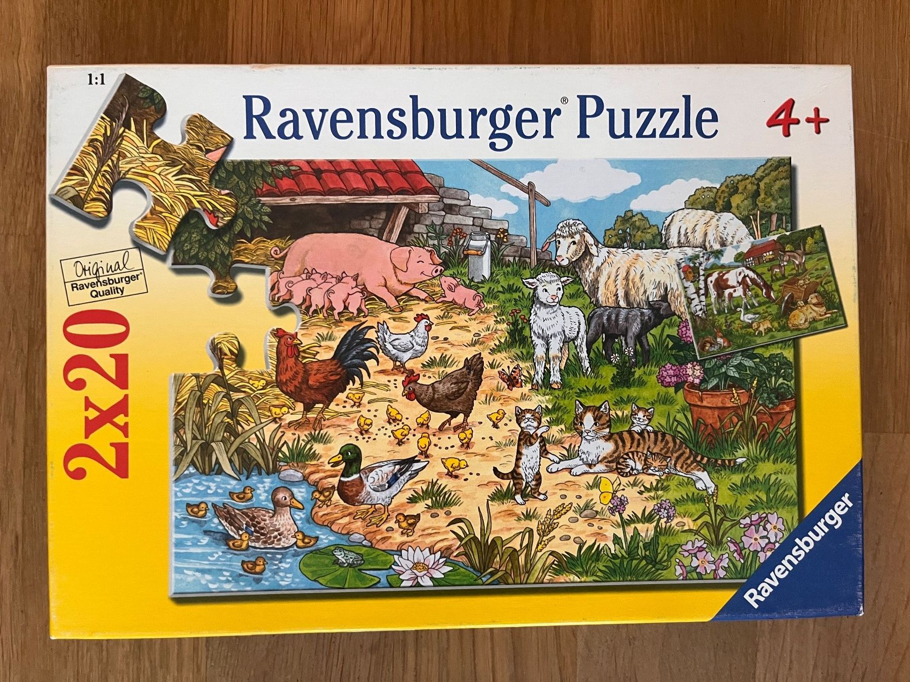 Ravensburger Puzzles: Ravensburger Puzzles, 2x20, ab 4 Jahren – Gebraucht aus Langendorf von Wubri