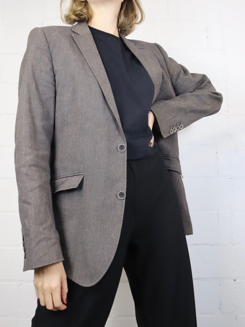 Completi: Brauner Vintage Blazer | M-L – Usato da Widnau venduto da flottifetze 1