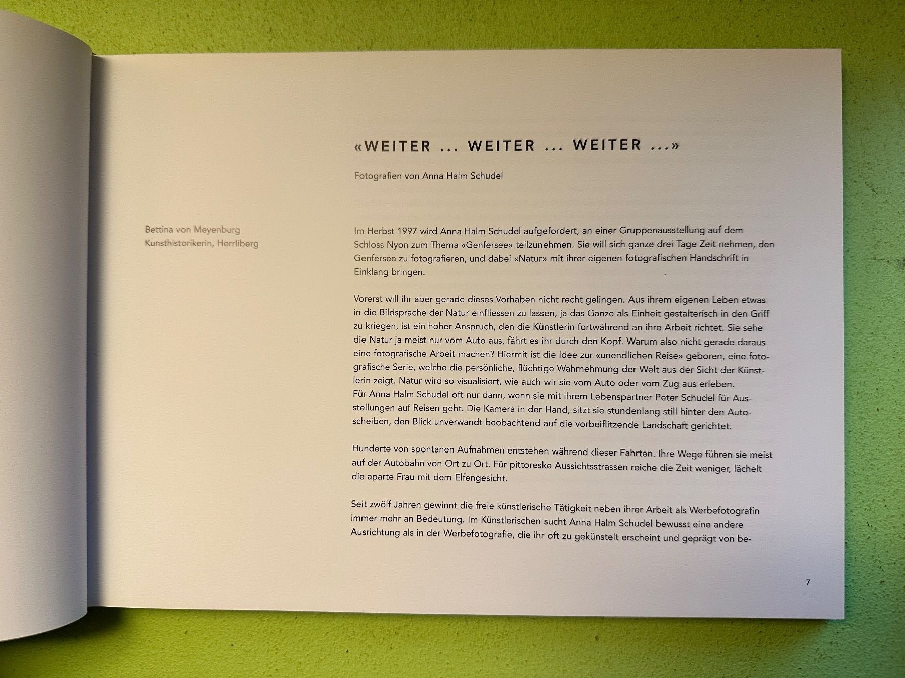 Bücher: Anna Halm Schudel: The never-ending journey. d/f/e – Gebraucht aus Zürich von allp 4