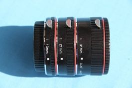 Foto Zwischenringe, Macro Extension Tube, 13mm, 21mm, 3
