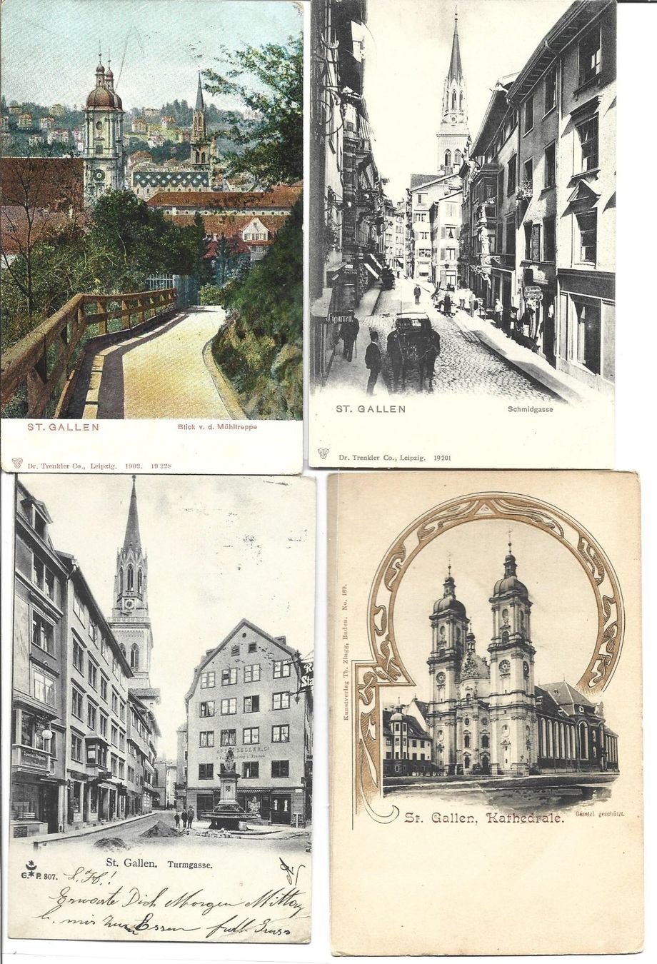 Ansichtskarten: AK  Sammlung St.Gallen – Gebraucht aus Appenzell von mai25 4
