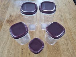 Tupperware Vorratsdosen 5er Set, sehr guter Zustand