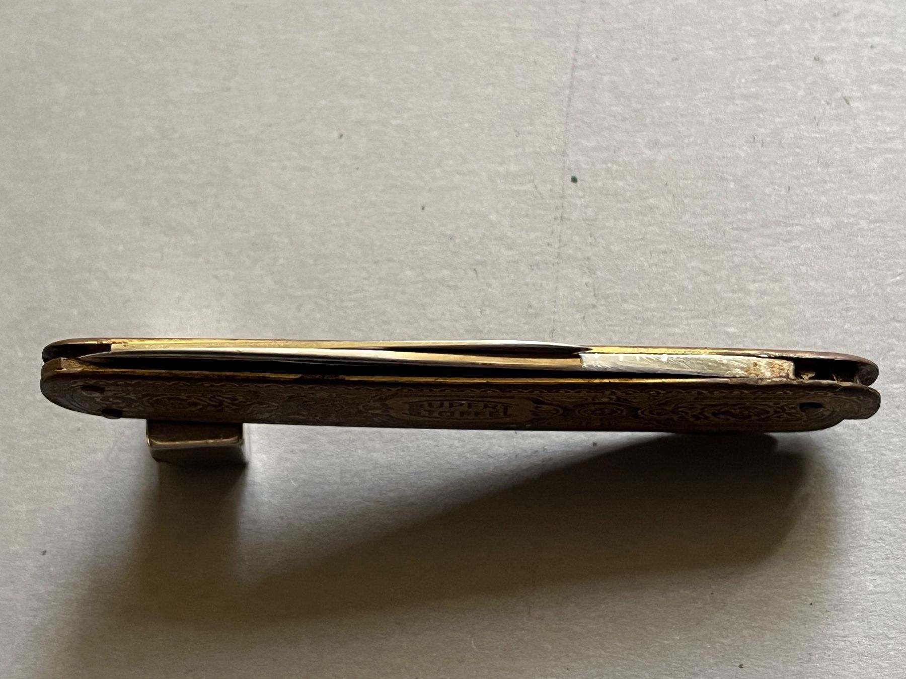 Solingen Couteaux de poche: Antikes Sackmesser J.A.Henckels Solingen 80 mm - selten – Défectueux à Zürich par FV.vintage 6