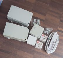 Elektroinstallationsmaterial: Abzweigdosen, Steckdosenleiste
