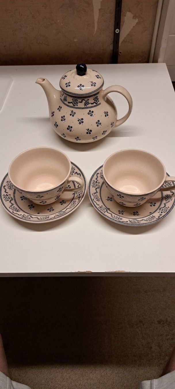 Johnson Brothers Set di piatti: Johnson Brothers Petite Fleur 5 teiliges Set, – Usato da Wädenswil venduto da mh012 2