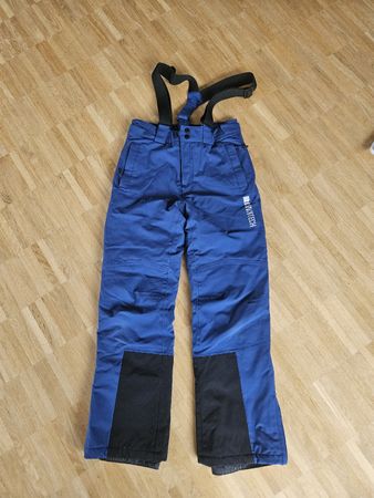 Skihose Trevolution blau mit Hosenträgern gebraucht