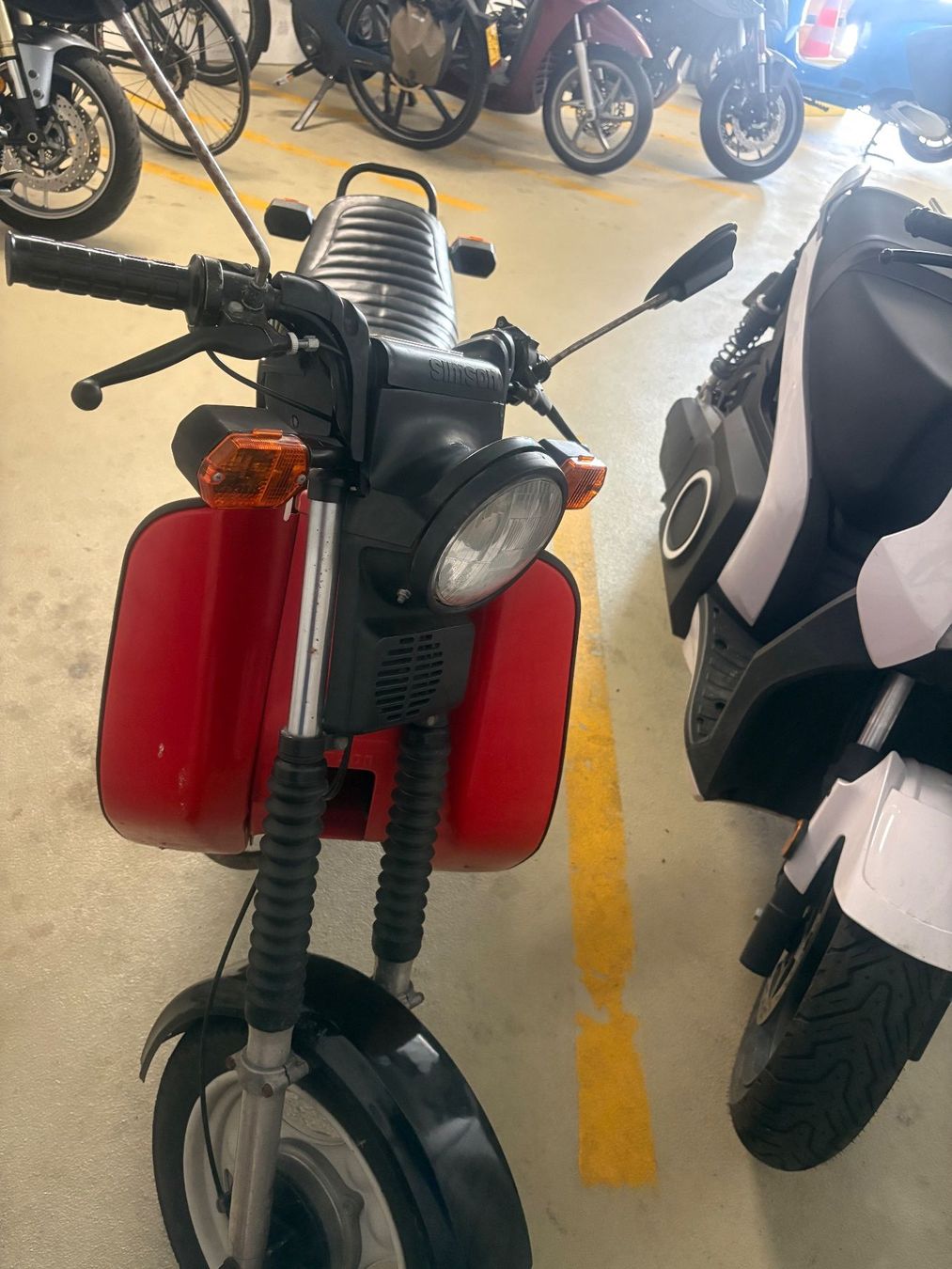 Simson Route: Simson frisch ab mfk selten DDR – D'occasion à Heimiswil par Biker_01