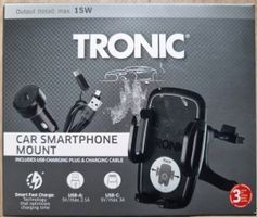 Natel Smartphone Autohalter + Ladegerät + USB-C Kabel NEU