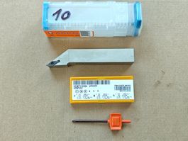 Drehstahl 20mm mit Wendeplatten für Drehbank / CNC