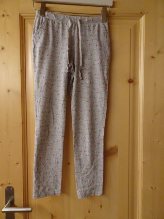 Hübsche graue Pyjamahose Gr. XS - 260267