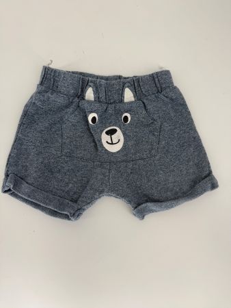 Shorts mit Bär Applikation Gr. 80 von baby club C&A