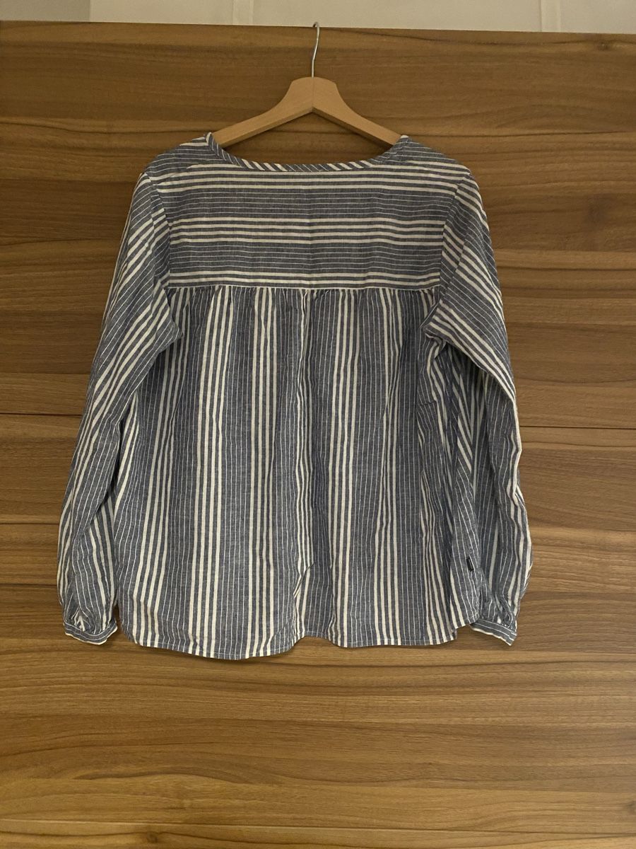 Woolrich Camicette: Camicia a righe blu e bianche Woolrich – Nuovo (secondo la descrizione) da Lugano venduto da mariavenezia 2