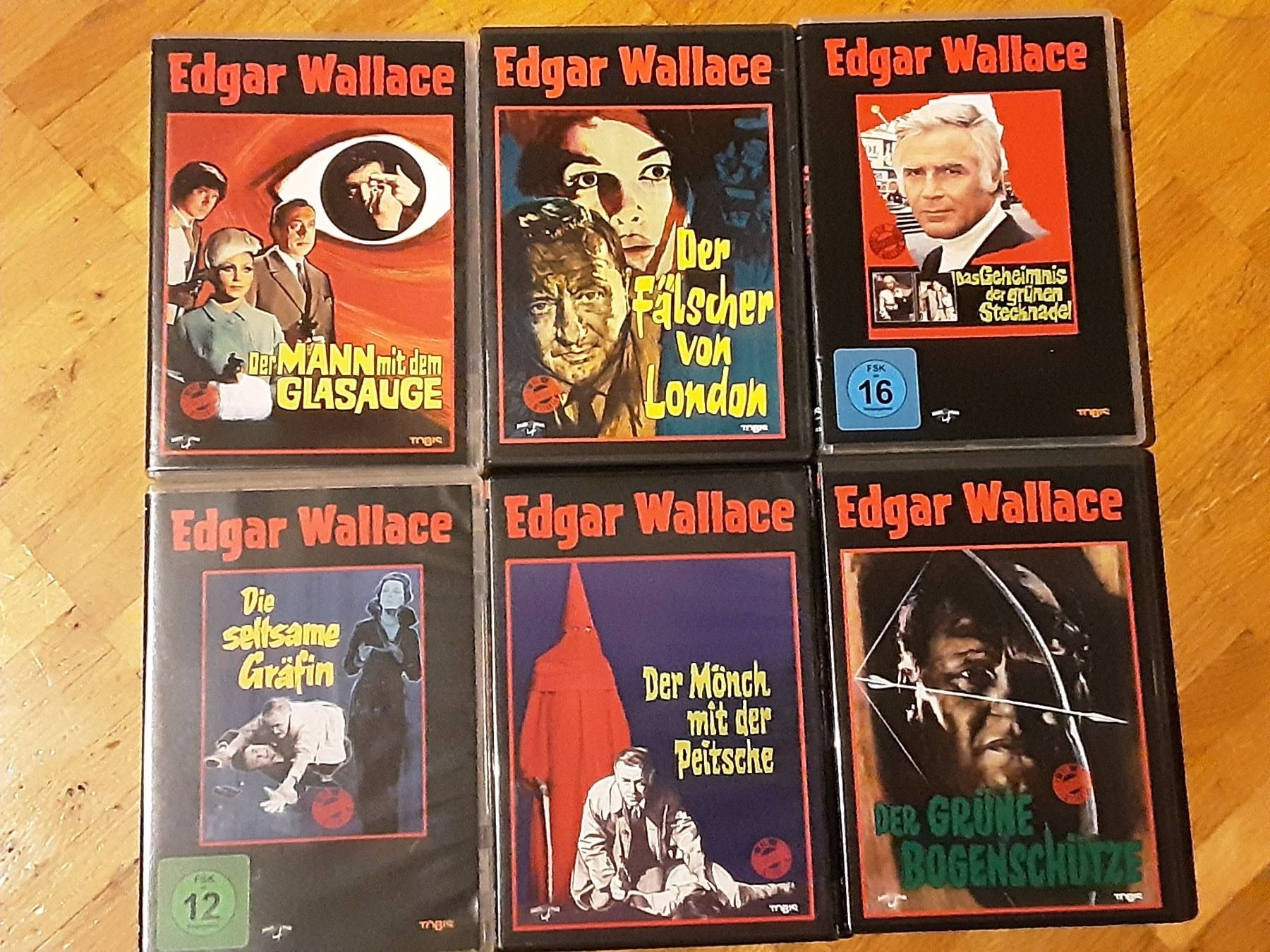 Tutti i DVDs: Edgar Wallace - 6 Filme – Usato da Wallisellen venduto da Sawr