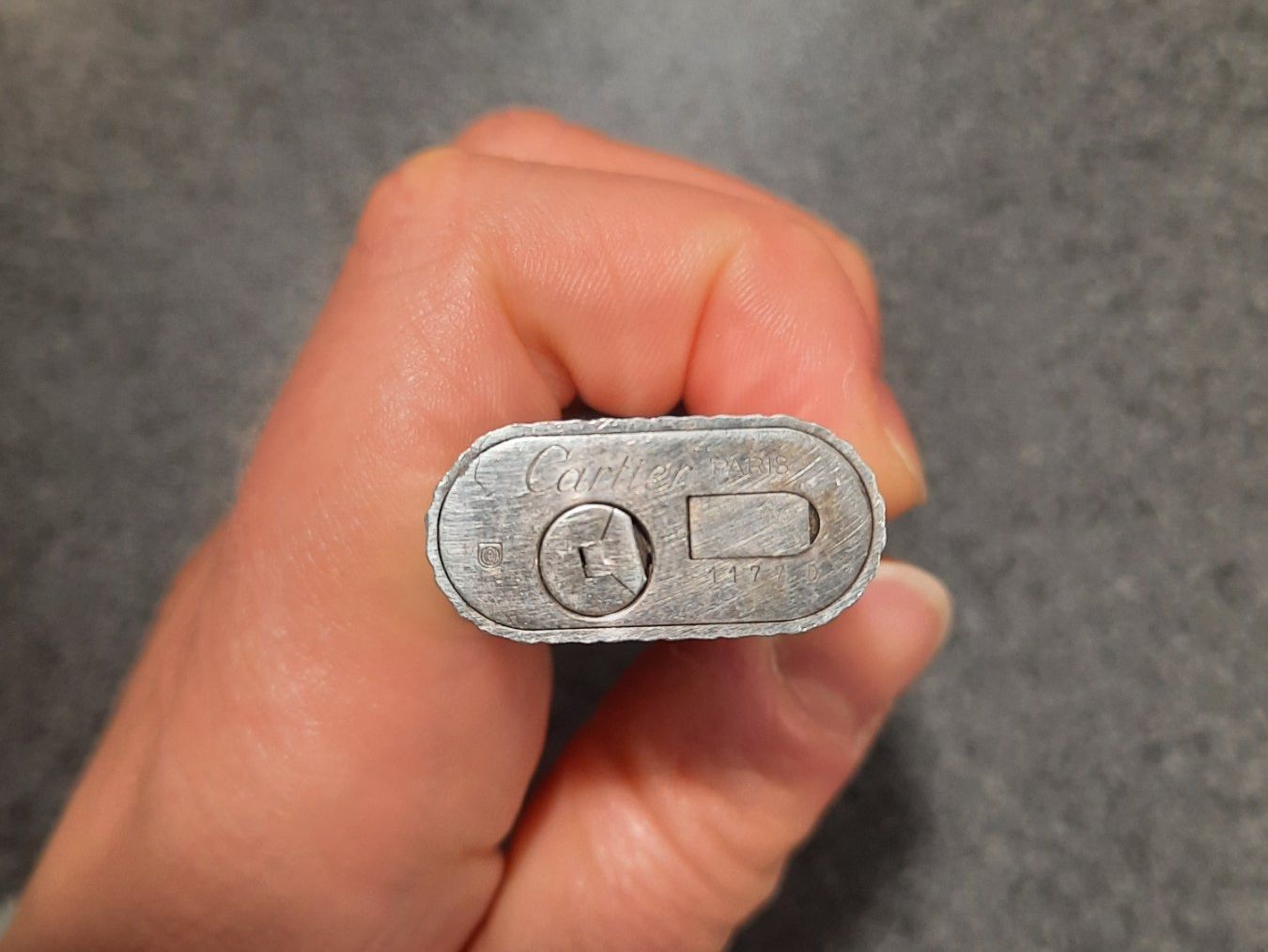 Cartier Accendini: Briquet Cartier argent – Usato da Chêne-Bourg venduto da pec_ph8n 2