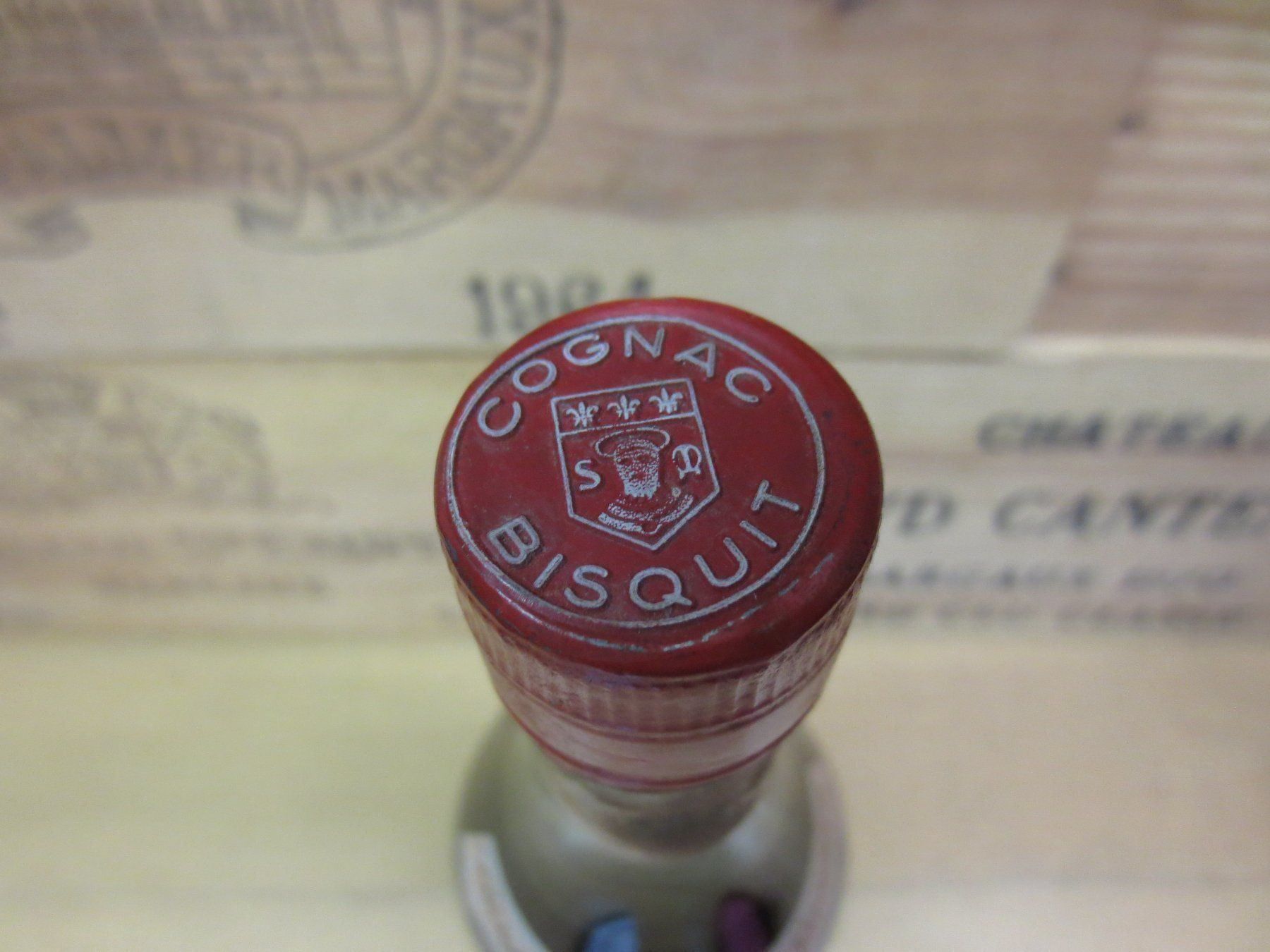 Spirituosen: Bisquit *** Dubouché Cognac bot. 60's – Neu (gemäss Beschreibung) aus Schöftland von Luxury-Store 5