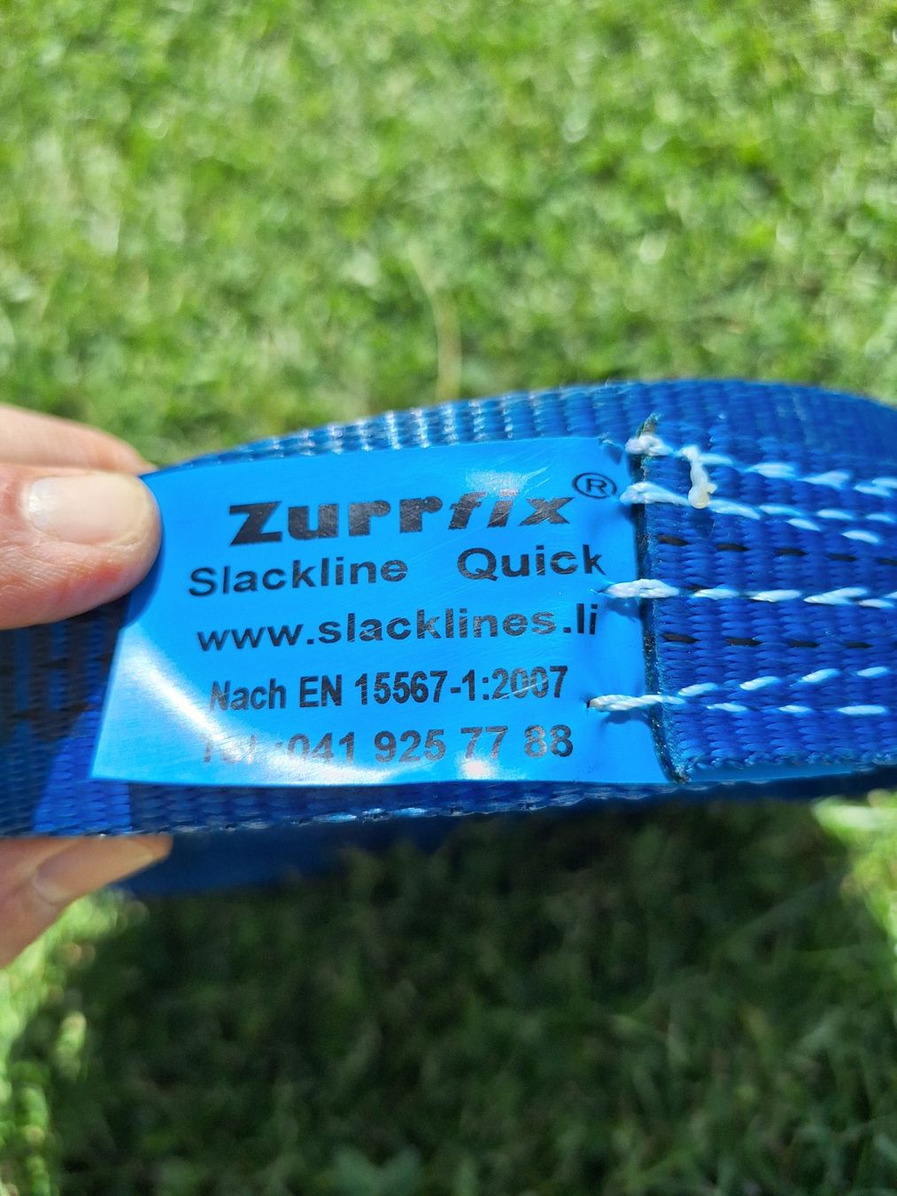 Slackline: Slackline von Zurrfix – Usato da Künten venduto da Luca99 3