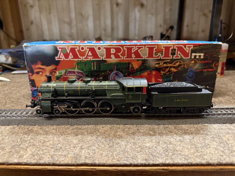Märklin H0 - 3092 - Stoomlocomotief met tender - S3/6