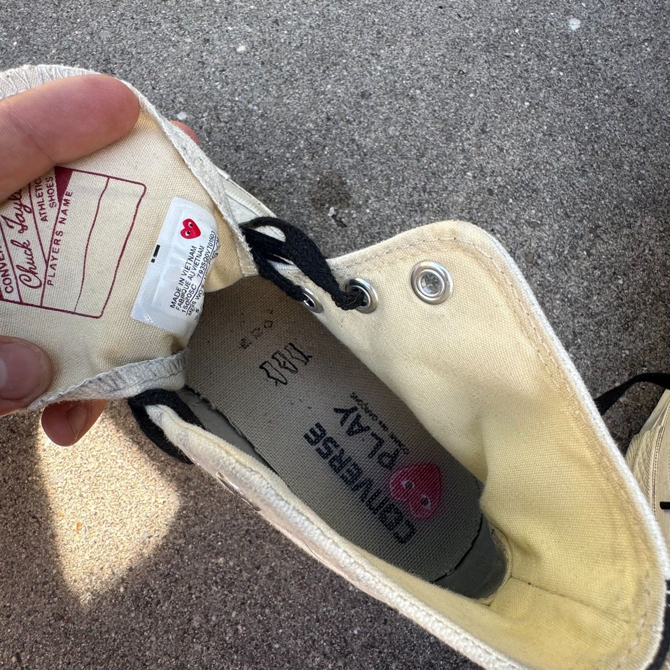 Comme Des Garcons Damenschuhe: Converse Comme des Garçons sneakers – Gebraucht aus St. Gallen von sourced_limited 4