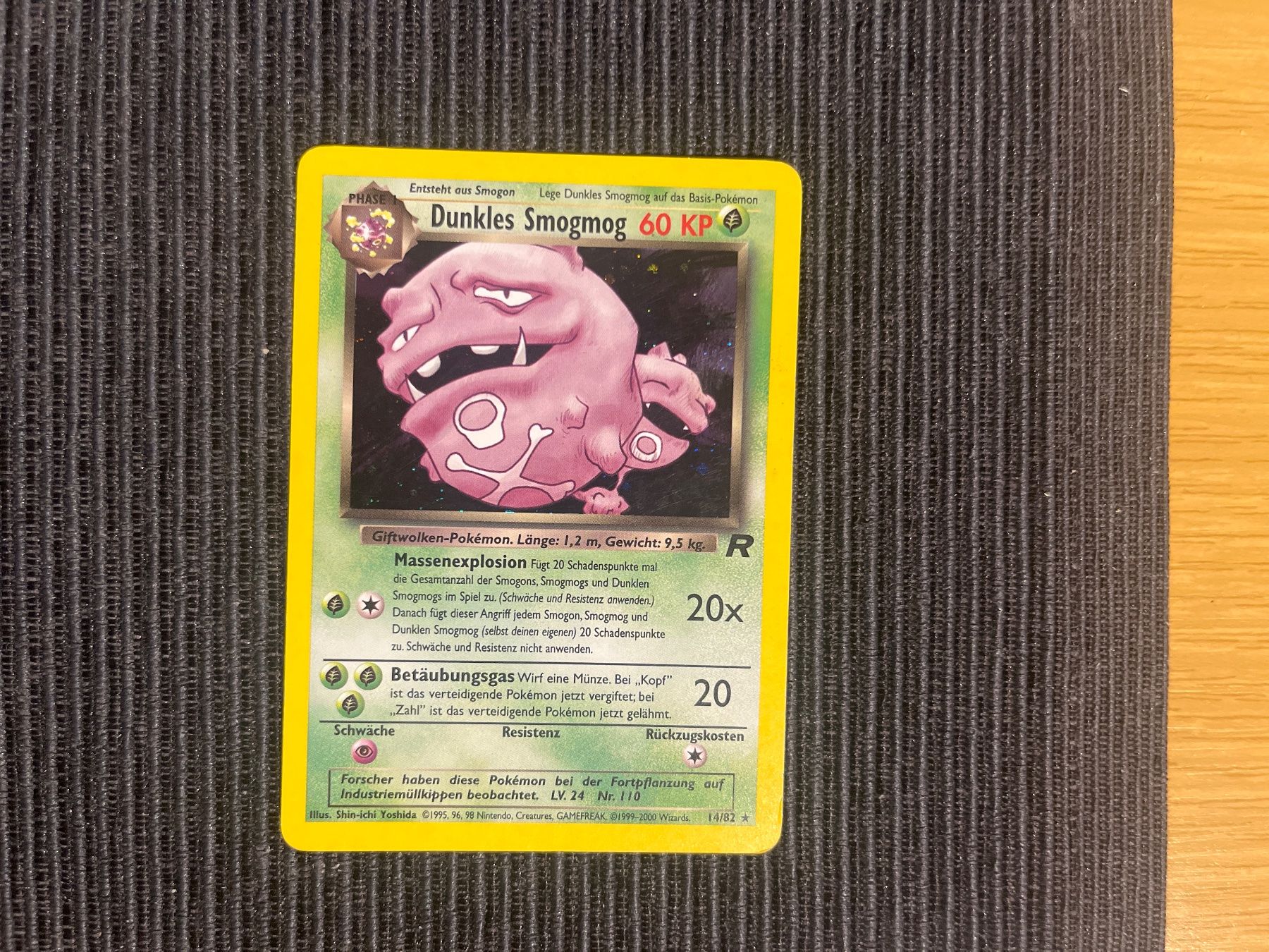 Pokémon Carte collezionabili: Pokemon Dunkles Smogmog holo Team Rocket Set – Usato da Wabern venduto da Collectfun