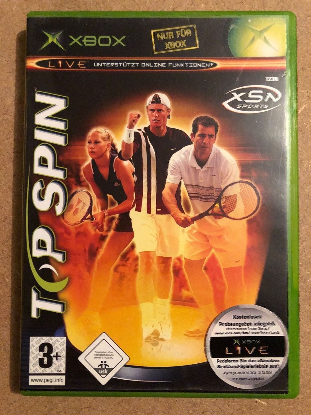 Giochi: Top Spin für Xbox – Usato da Kestenholz venduto da Mad18