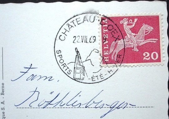 Cartoline postali: CHÂTEAU D'OEX – Usato da Jona venduto da philajona 1