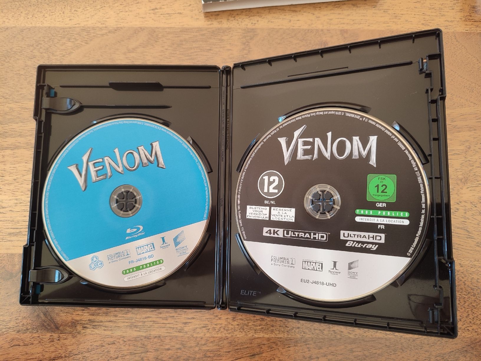 Alle DVDs: Venom 4K Ultra HD - FR, DE, EN, TR – Gebraucht aus Bougy-Villars von Vogue 4