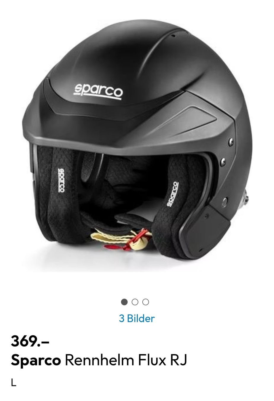 Sparco Caschi & visiere: Sparco Rennhelm – Nuovo e nell'imballaggio originale da Kriens venduto da A.I.V 5