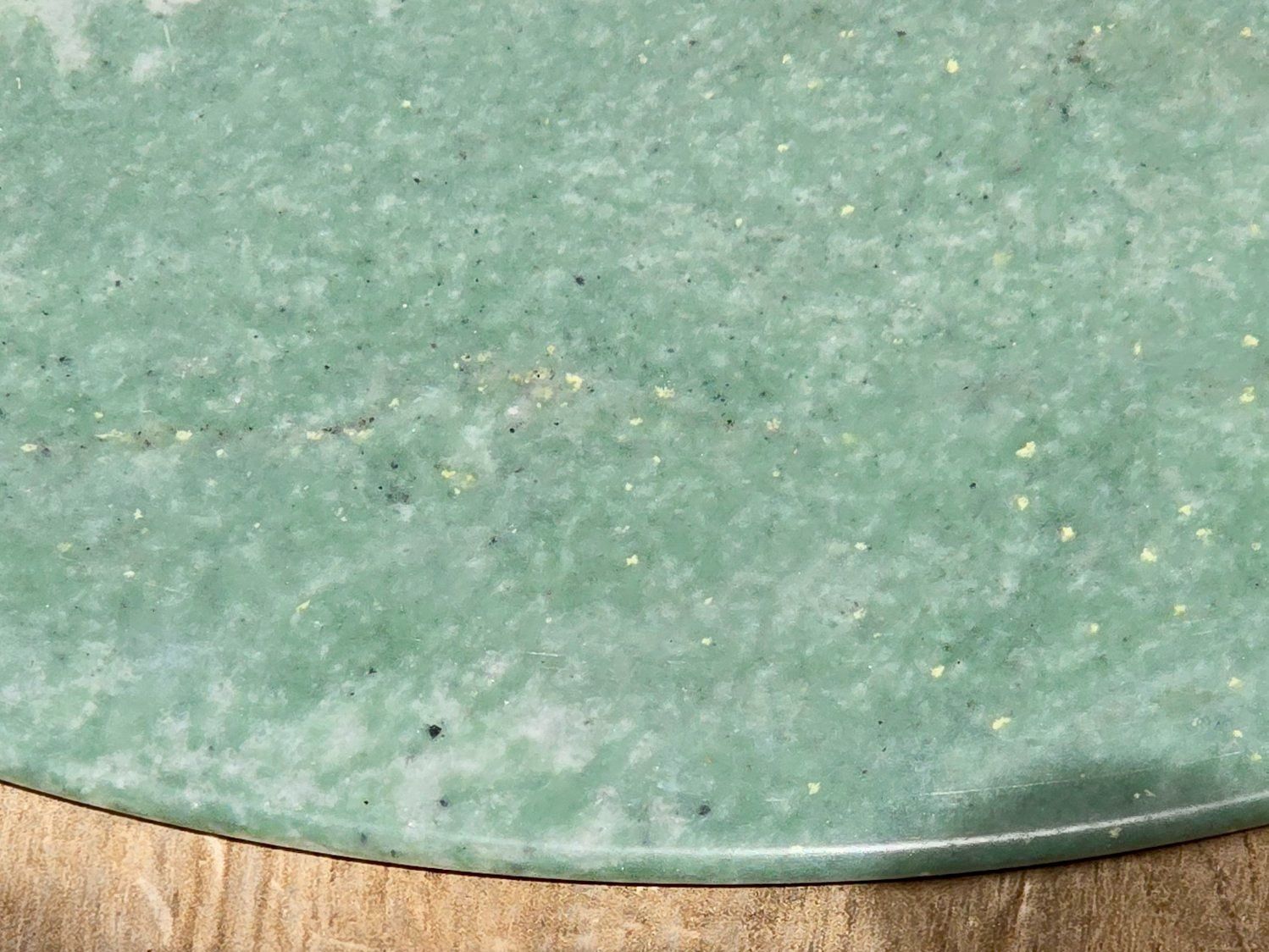 Minerali & Pietre curative: China "Jade" Bi-Scheibe riesig 40cm wohl Serpentin – Usato da Basel venduto da chinarh891 7