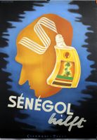 Sénégol hilft - Sonnenschutz Original Plakat