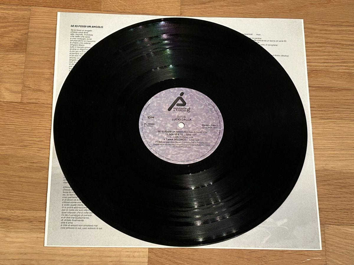 Vinyles: Lucio Dalla. 1986. bugie – D'occasion à Faulensee par Mizuno06 6