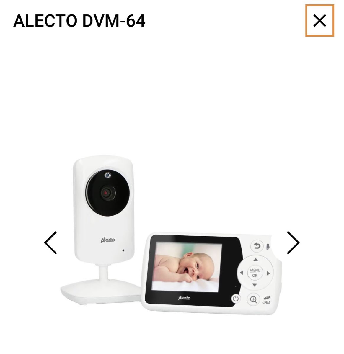 Babyphone: Alecto Babyphone – Nuovo (secondo la descrizione) da Hölstein venduto da IHC633MJ