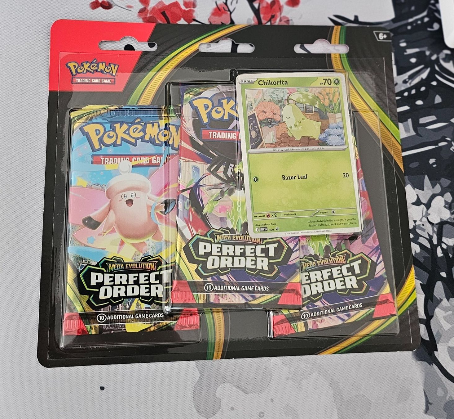 Pokémon Cartes à collectionner: Pokemon Mega Evolution: Perfect Order 3-Pack Blister EN – Neuf avec emballage d'origine à Unterseen par ninetyfour