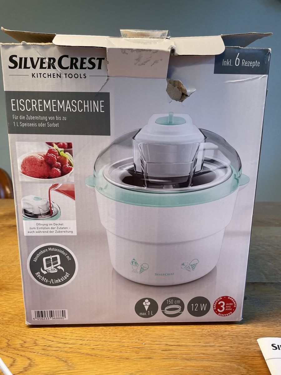 SilverCrest Elettrodomestici da cucina: Glacemaschine Eismaschine Maschine – Usato da Niederbüren venduto da poschti 8