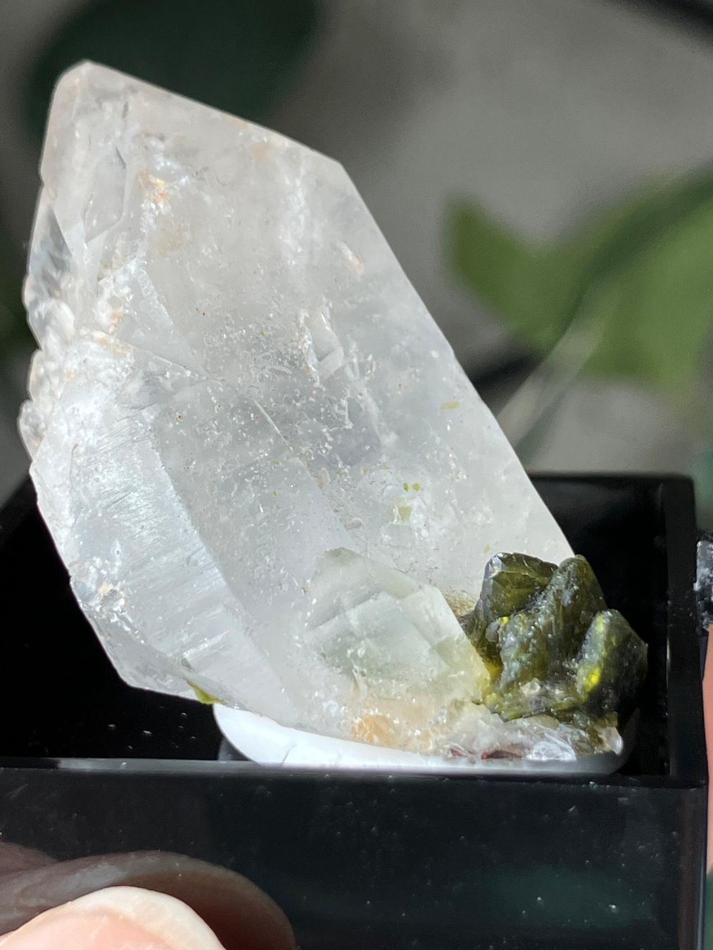 Edelsteine: Epidot auf klarem Quarz – Neu (gemäss Beschreibung) aus Neuheim von m.hald 3