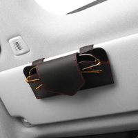 Magnetischer Leder-Brillenetui fürs Auto & Sonnenbrille