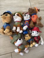 Paw Patrol Plüschfiguren Set 6 Stück guter Zustand