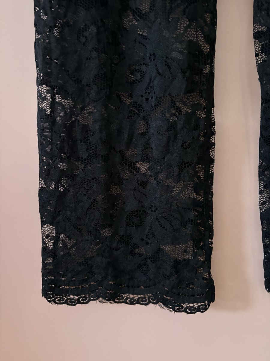 Pantaloni: Pantaloni donna pizzo nero  – Usato da S. Antonino venduto da FedeKikka88 4