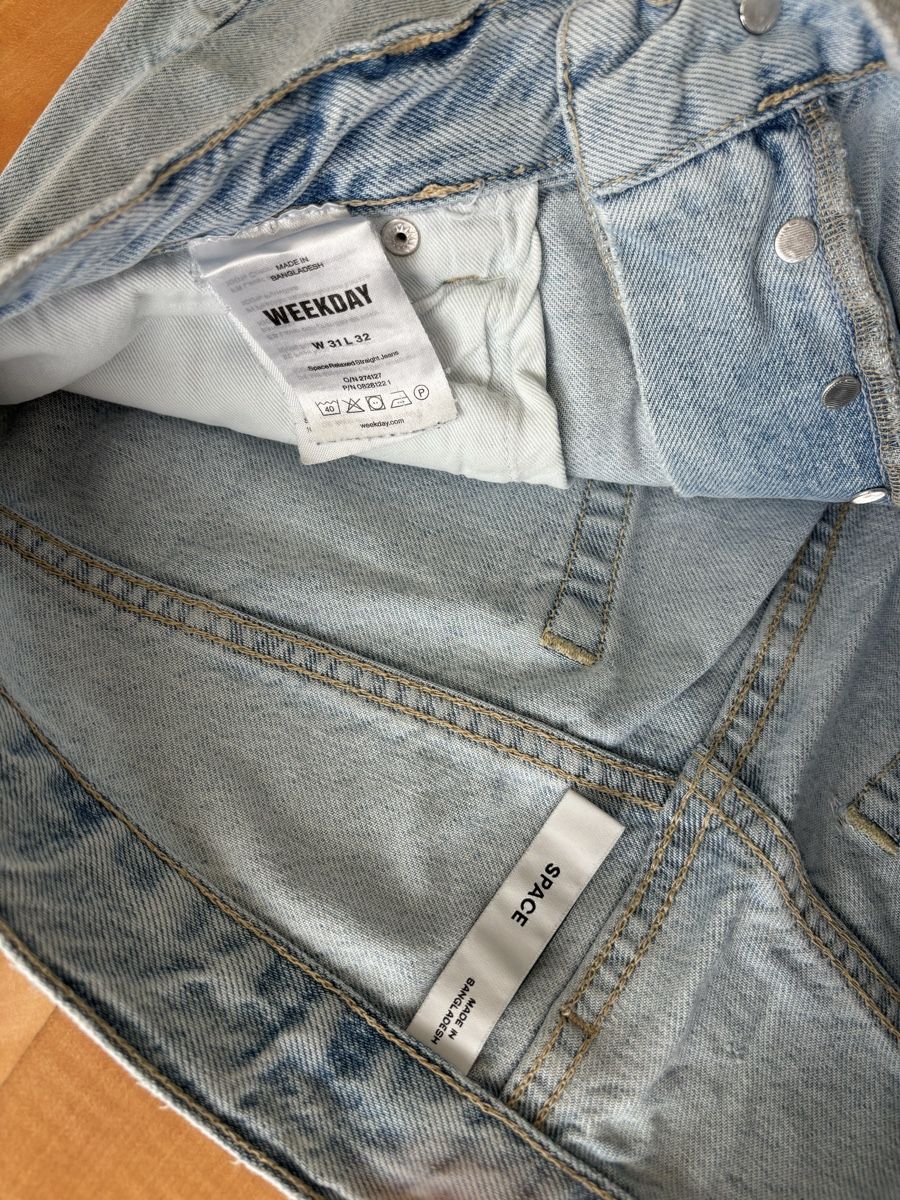Weekday Jeans: Jeans Weekday Space Gr. 31/32 – Gebraucht aus Winterberg ZH von vanilleinspiration 2