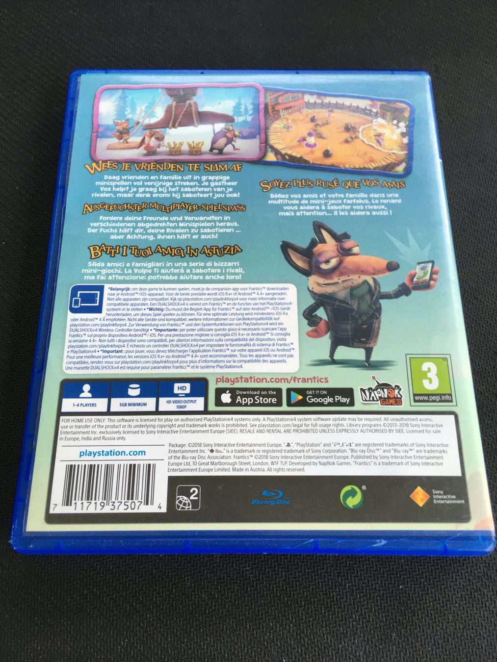 Sony Giochi: Frantics - PS4 / Playstation 4 – Usato da St.Gallen venduto da sjosjo 1