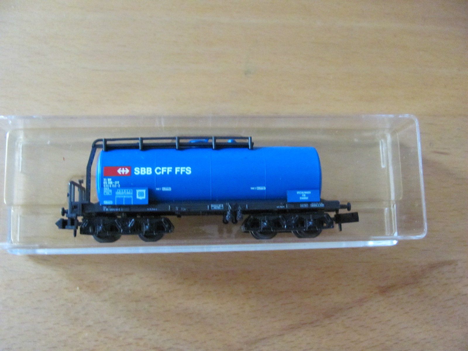 SBB/CFF/FFS Trains électriques: 4 Achs Kesselwagen SBB blau – D'occasion à Uznach par Bimbolino 1