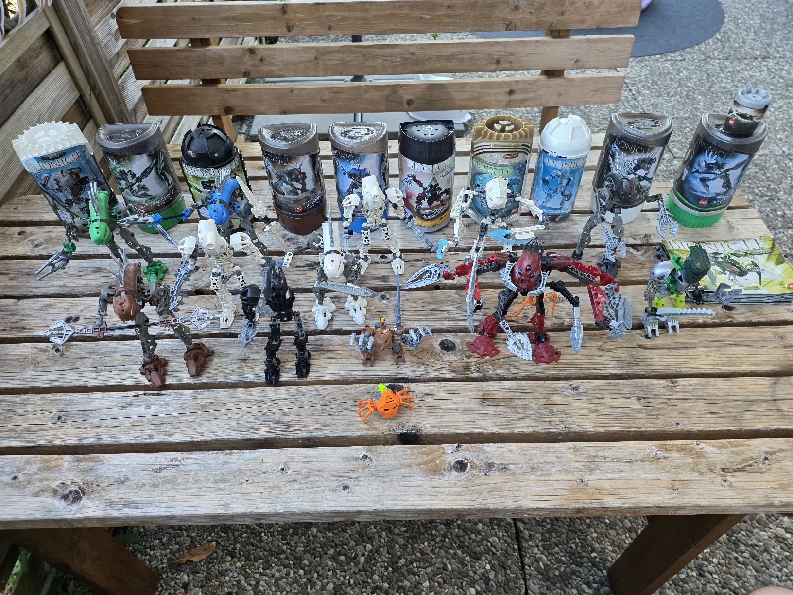 Lego Figuren: LEGO Bionicle Figuren Sammlung – Gebraucht aus Bibern SO von SV3NSATii0N3LL