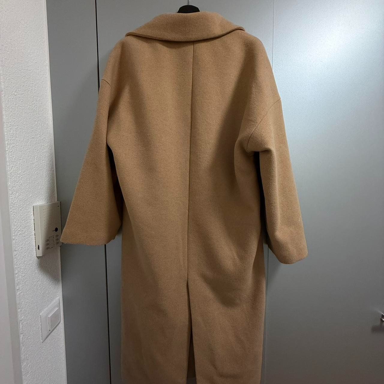Mango Cappotti: Mango Wool oversized coat in tan size S – Usato da Genève venduto da toandfrom 4