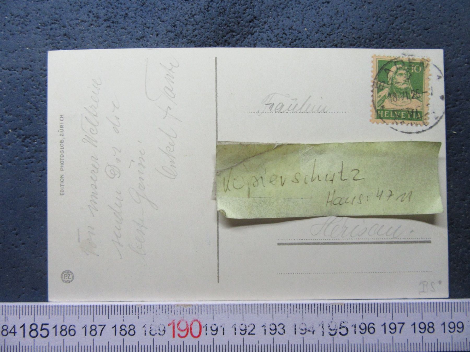 Cartoline postali: BASEL MARKPLATZ MARKTTAG TRAMS 1925 AK BS – Usato da Ettingen venduto da Hausi4711 2