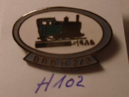 1 BRBH 2/3  Eisenbahn Pin (H102)