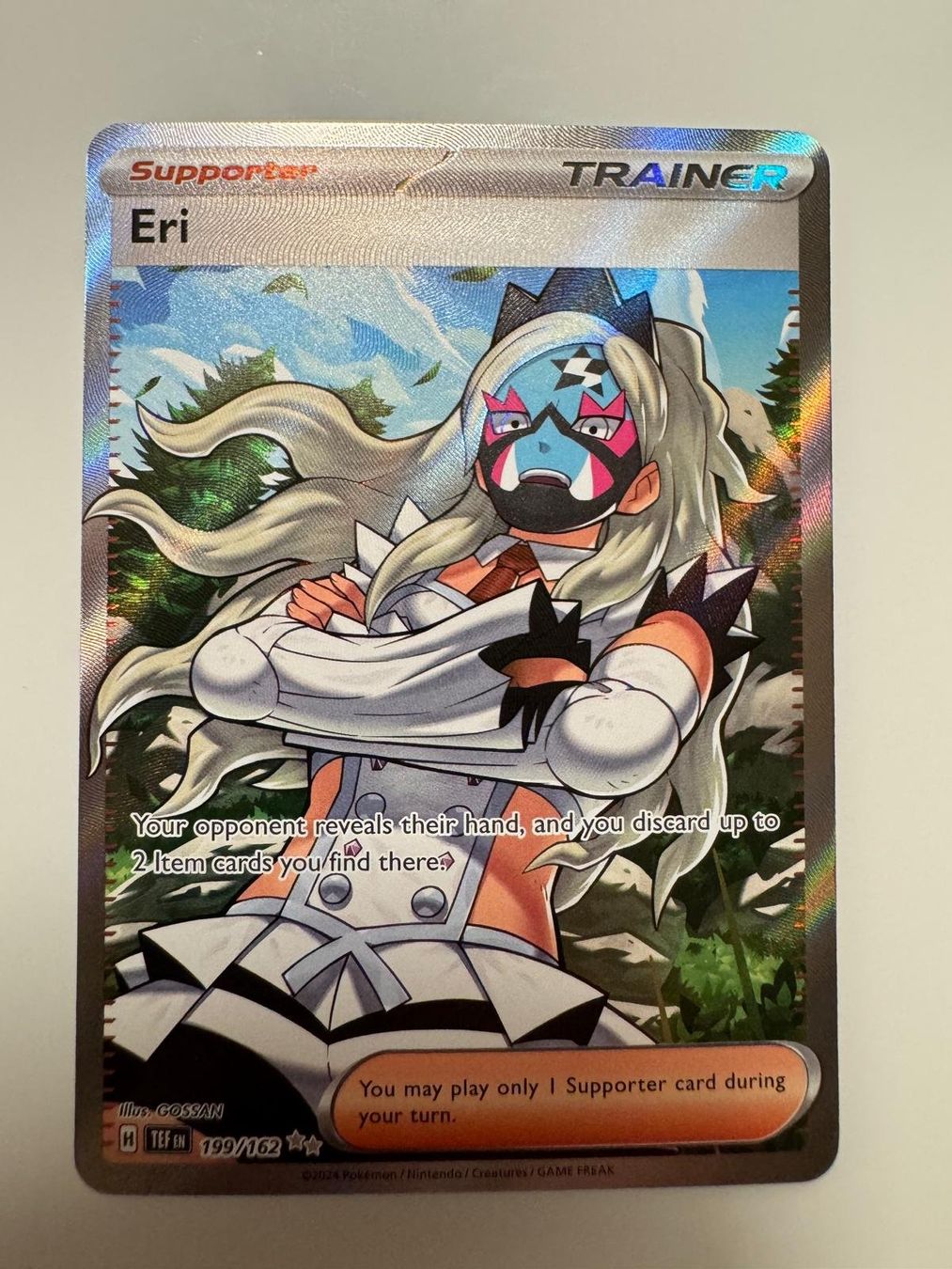 Pokémon Carte collezionabili: Eri | Ultra Rare | TEF 199/162 | EN – Usato da Spreitenbach venduto da Snacky96 2