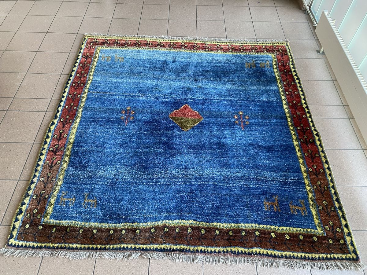 Gabbeh Tappeti: Perserteppich Gabbeh 207x207.cm – Usato da Büron venduto da Filadefia-888 2