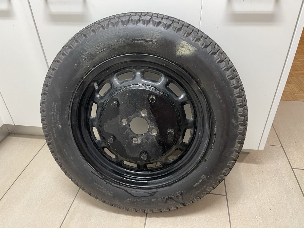 Pneumatici & Ruote complete: Original Oldtimer Komplettrad 5.00-16  Modell unbekannt  – Usato da Elsau venduto da isidobrany09