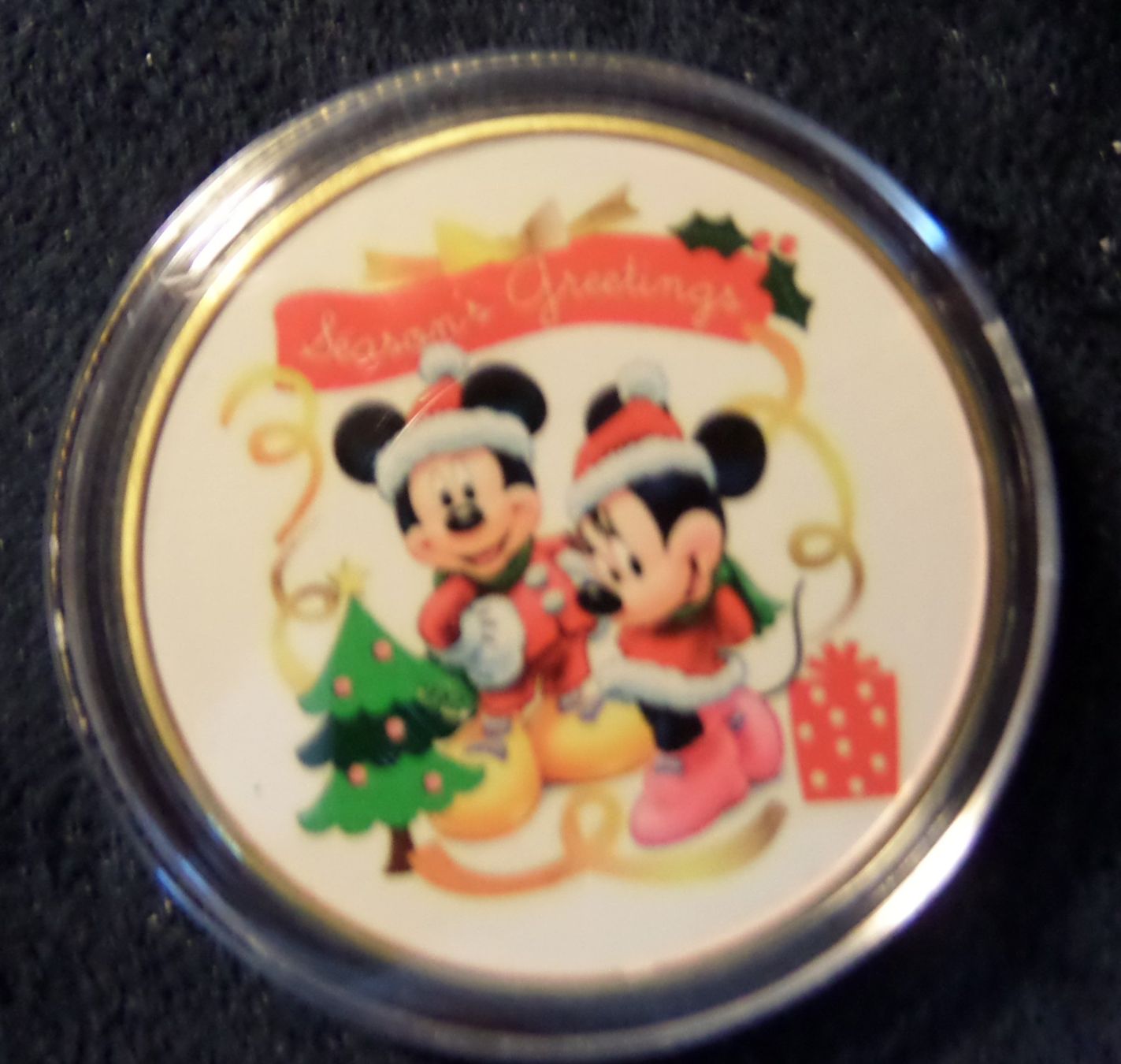 Tutti le monete: Médaille Disney - MERRY Christmas – Nuovo e nell'imballaggio originale da Nyon venduto da an54
